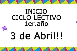 ciclo lectivo 2018