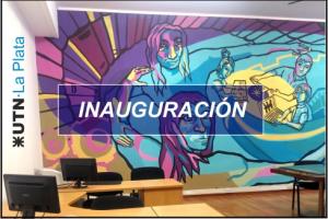 Imagen del nuevo mural de la sala de profesores