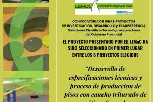 flyer sobre reciclado. Logo CIC y UTN