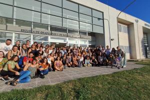 foto de integrantes en la Capacitación Ley Micaela