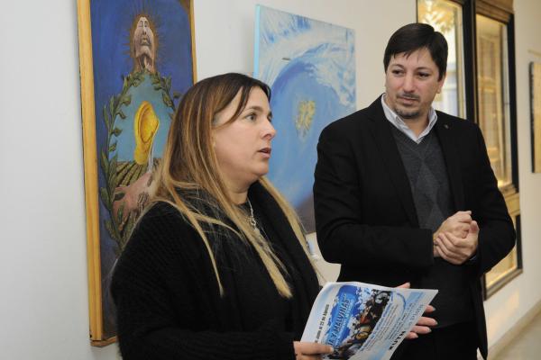 foto de la muestra colectiva “Soberanía y Malvinas”