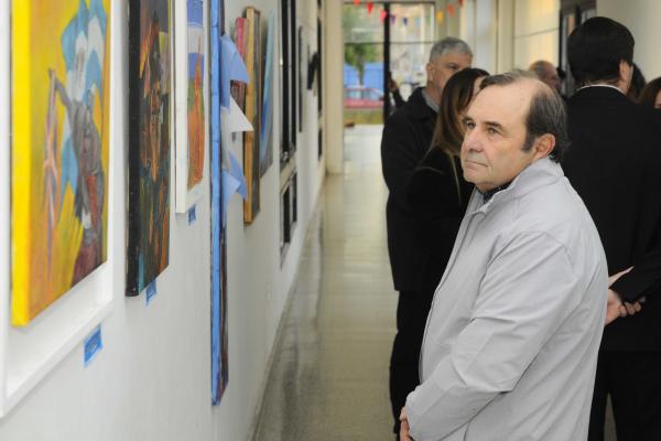 foto de la muestra colectiva “Soberanía y Malvinas”