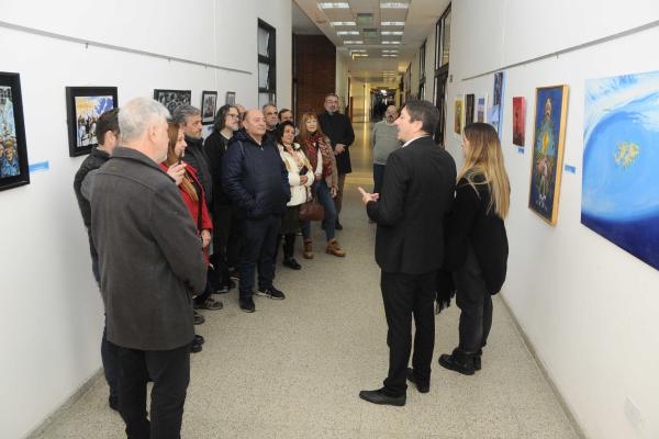 foto de la muestra colectiva “Soberanía y Malvinas”