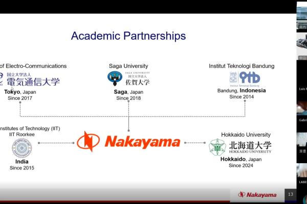 Reunión con la Empresa Japonesa Nakayama 
