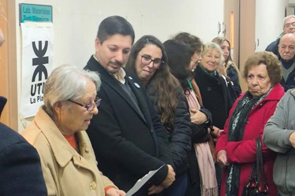 homenaje al Ing. Raúl Osvaldo Cozzarín 