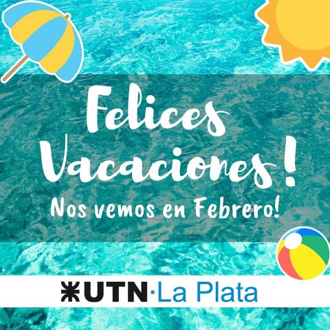 Flyer Felices Vacaciones